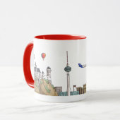 Reise in die Welt - Deutschland Tasse (Vorderseite Links)