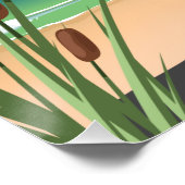 Reise in die Welt Poster (Ecke)