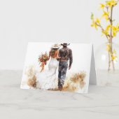 Reise in Liebe und endlose Horizonte Karte (Gelbe Blume)