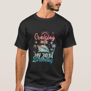 Reise in meine 30. Geburtstagszeit 30 Jahre alte K T-Shirt