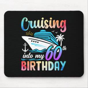 Reise in meinen 60. Geburtstag 60 Jahre alt Mousepad