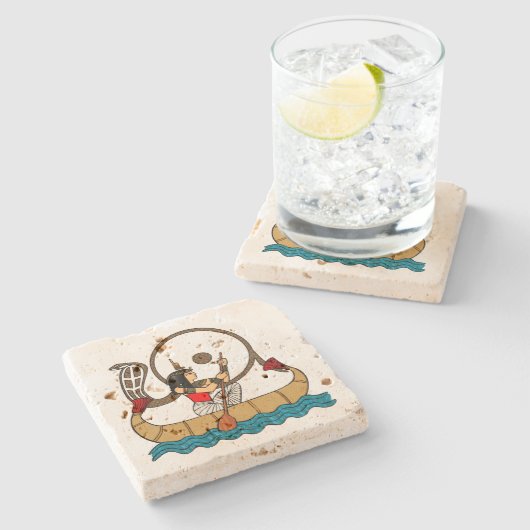 Reise ins Nachleben Steinuntersetzer (Seitenansicht)