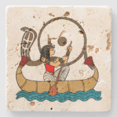 Reise ins Nachleben Steinuntersetzer (Vorderseite)