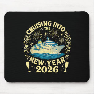 Reise ins neue Jahr 2026 - Glück im neuen Jahr 202 Mousepad