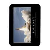 Reise: Inspiration Zitat 2 Magnet (Vertikal)