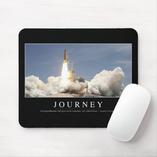 Reise: Inspiration Zitat 2 Mousepad (Mit Mouse)