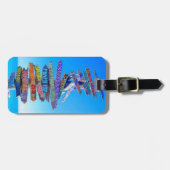 Reise ist alles gepäckanhänger (Vorderseite horizontal)