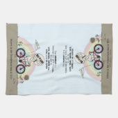 Reise ist ein Geschenk Geschirrtuch (Horizontal)