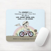 Reise ist ein Geschenk Mousepad (Mit Mouse)