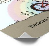 Reise ist ein Geschenk Poster (Ecke)