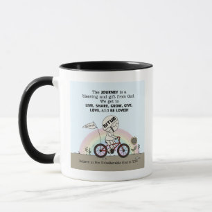 Reise ist ein Geschenk Tasse