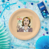 Reise ist Lebenspapierplatte Pappteller (Party)