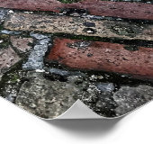 Reise- | Italien - Assisi Street Pavers Poster (Ecke)