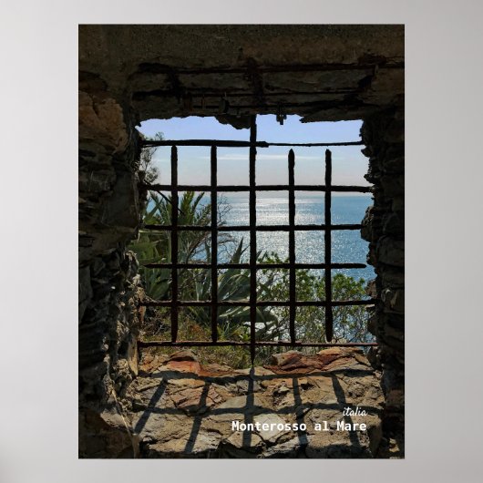 Reise-  | Italien - Monterosso al Mare, Ligurische Poster (Vorne)
