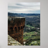 Reise-  | Italien - Orvieto Umbrien Poster (Vorne)