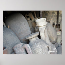 Reise-  | Italien - Pompeii Amphorae Poster