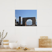 Reise- | Italien - Pompeii - Berg Vesuvius Poster (Küche)
