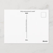 Reise- | Italien - Rom, Bauer Postkarte (Rückseite)