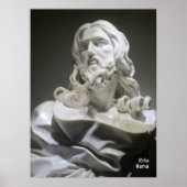 Reise-  | Italien - Rom, Bernini Jesus-Skulptur Poster (Vorne)