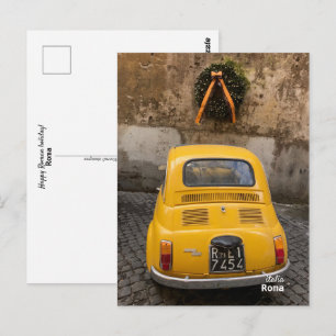 Reise-    Italien - Rom, Feiertage Joy Postkarte