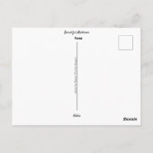 Reise-  | Italien - Rom, Schöne Madonna Postkarte (Rückseite)