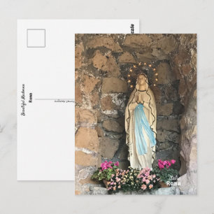 Reise-    Italien - Rom, Schöne Madonna Postkarte