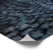 Reise- | Italien - Straße Orvieto Poster (Ecke)