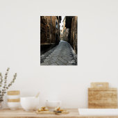 Reise-  | Italien - Straßen von Orvieto Poster (Küche)