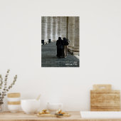 Reise- | Italien — Vatikanstadt, St. Peters Squar Poster (Küche)