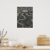 Reise- | Italien - Vernazza, Cinque Terre Mosaic Poster (Küche)