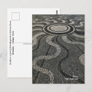 Reise-    Italien - Vernazza, Cinque Terre Mosaic Postkarte