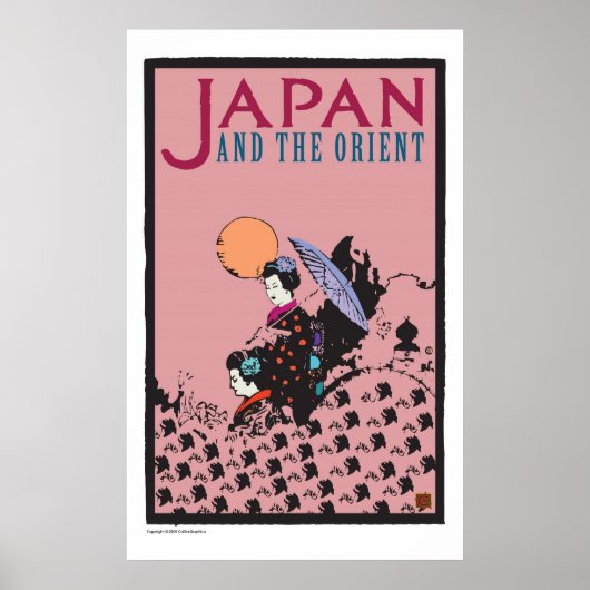 REISE-Japan-orientiert Poster (Vorne)