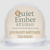 Reise jenseits der Biegung Schneekugeln (Rückseite)