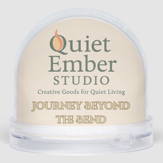 Reise jenseits der Biegung Schneekugeln (Rückseite)