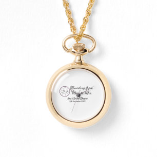 Reise-Junggesellinnen-Abschied feiern Namen Datum  Armbanduhr