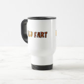 Reise-Kaffeetasse 'Alter Knacker' Reisebecher (Vorderseite Links)