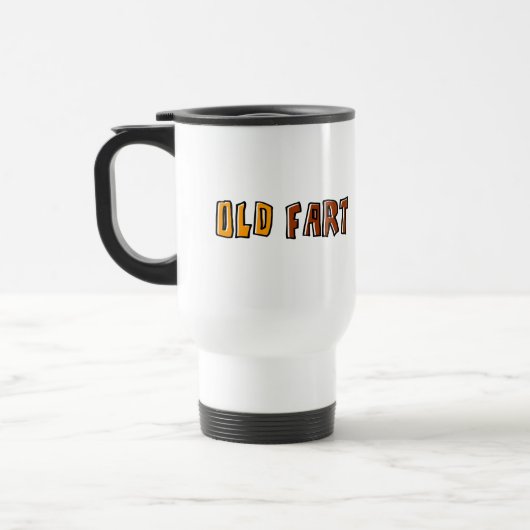 Reise-Kaffeetasse 'Alter Knacker' Reisebecher (Links)