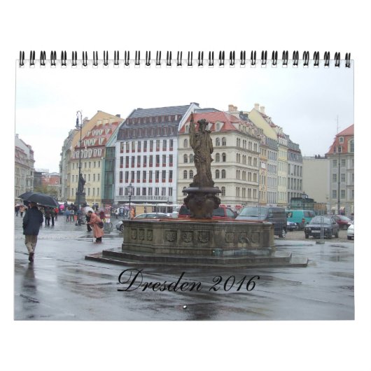 Reise-Kalender 2016 Dresdens Deutschland Kalender (Titelbild)