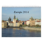Reise-Kalender Europas 2014 Kalender (Titelbild)