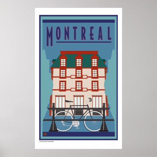 REISE-Kanada-Montreal Poster (Vorne)