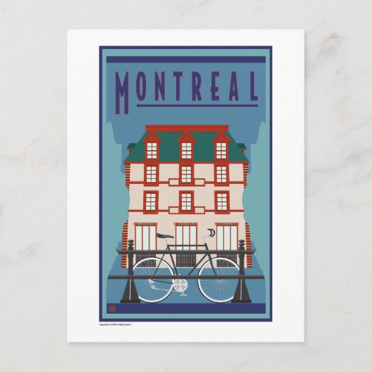 REISE-Kanada-Montreal- Postkarte (Vorderseite)