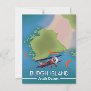Reise Karte Burgh Island Devon