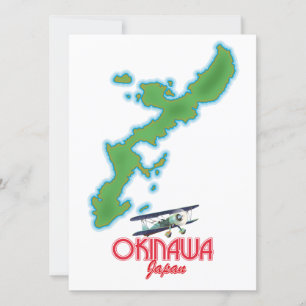 Reise Karte Okinawa Japan