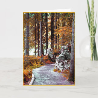 Reise-Karte, Text nach innen Karte