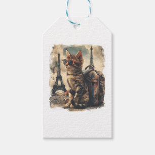 Reise-Katze Geschenkanhänger