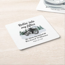 Reise Klassisches Motorrad Rollende 50. Geburtstag