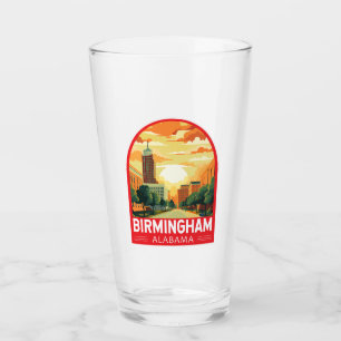 Reise-Kunst-Emblem Birmingham Alabama Glas