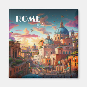 Reise Kunst Rom Italien Magnet