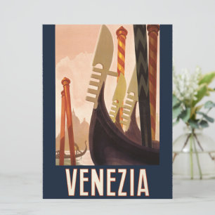 Reise-Kunst Venedig Venezia Italien Venedig Gondel