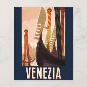 Reise-Kunst Venedig Venezia Italien Venedig Gondel